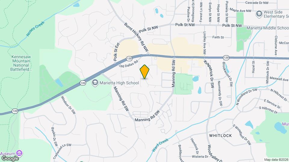 925 Westland Dr SW Map and Location Details
