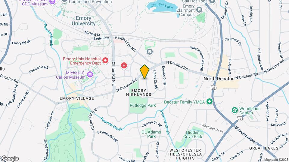 1900 Ridgewood Dr NE Map and Location Details