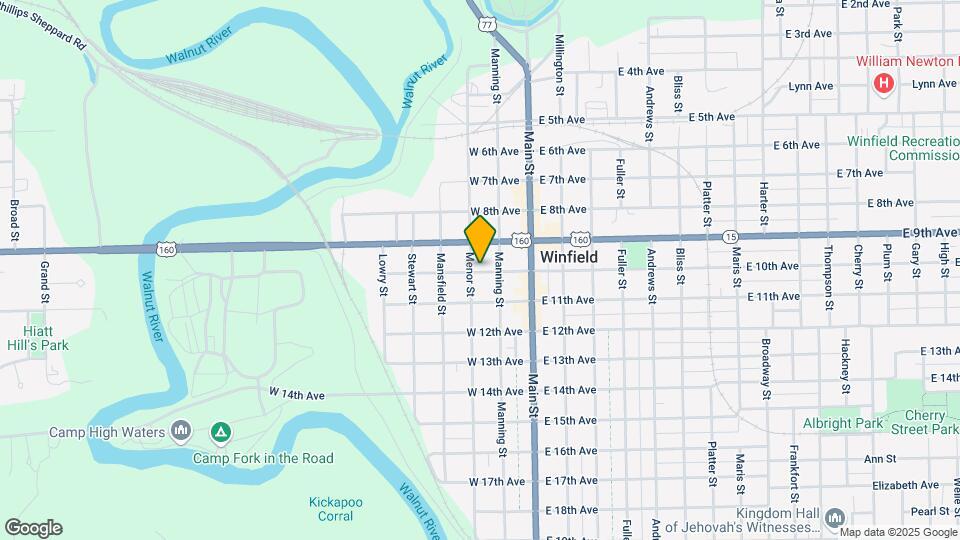 214 W 10th Ave, Unit 1 Map and Location Details