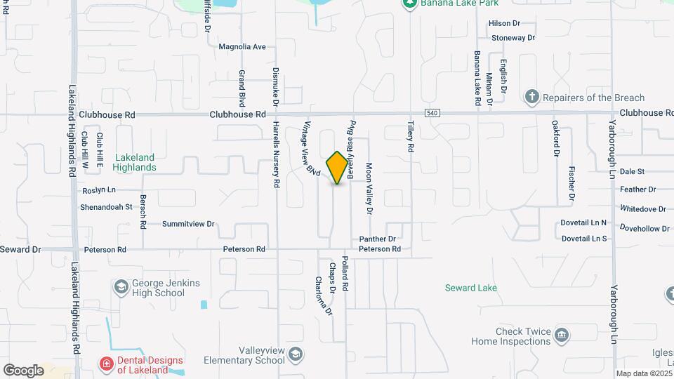 5628 Vintage View Blvd Map and Location Details