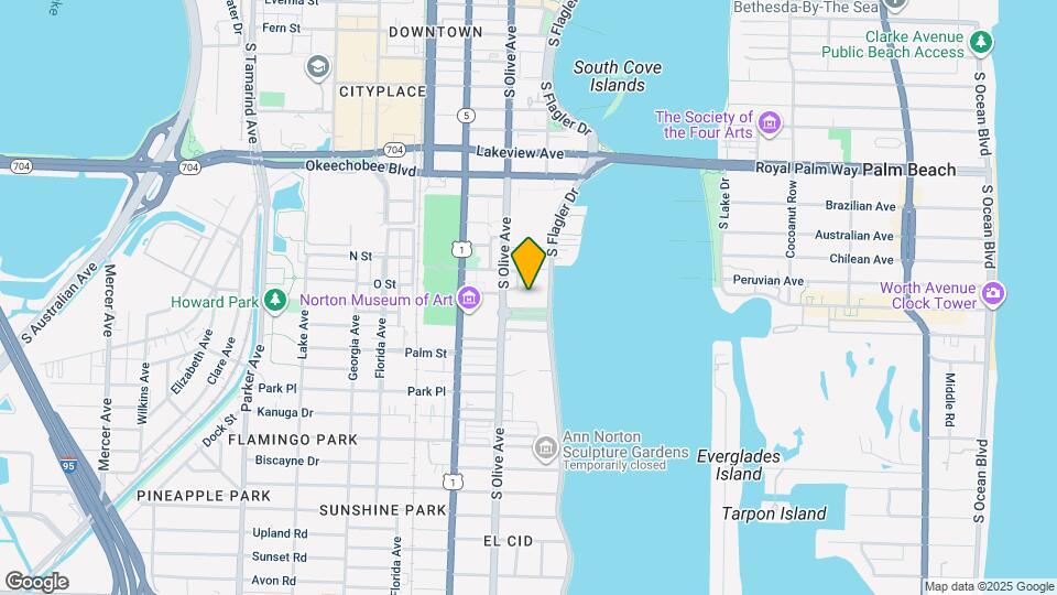 South Flagler House Map and Location Details
