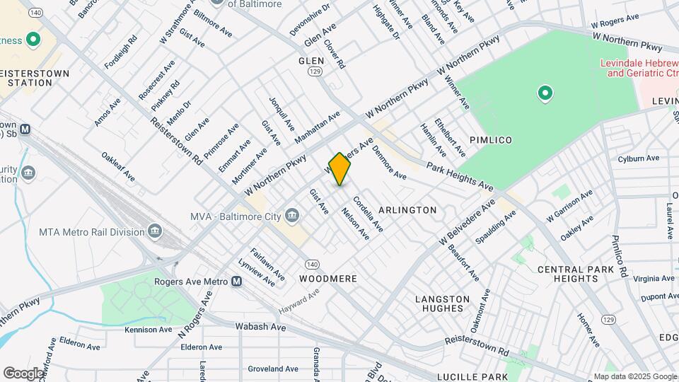 5426 Jonquil Ave Map and Location Details