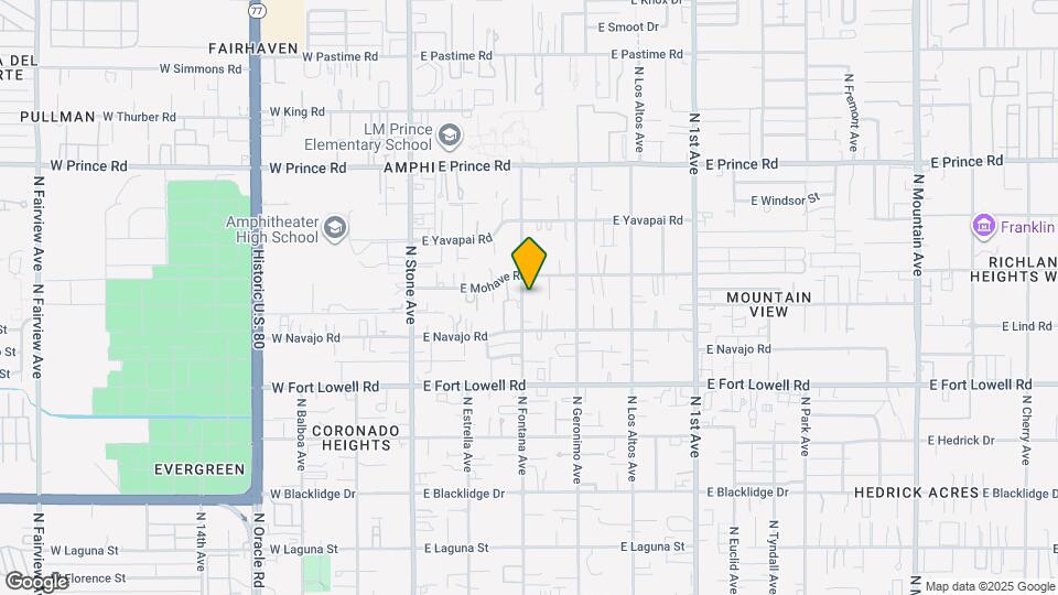 3326 N Fontana Ave Map and Location Details