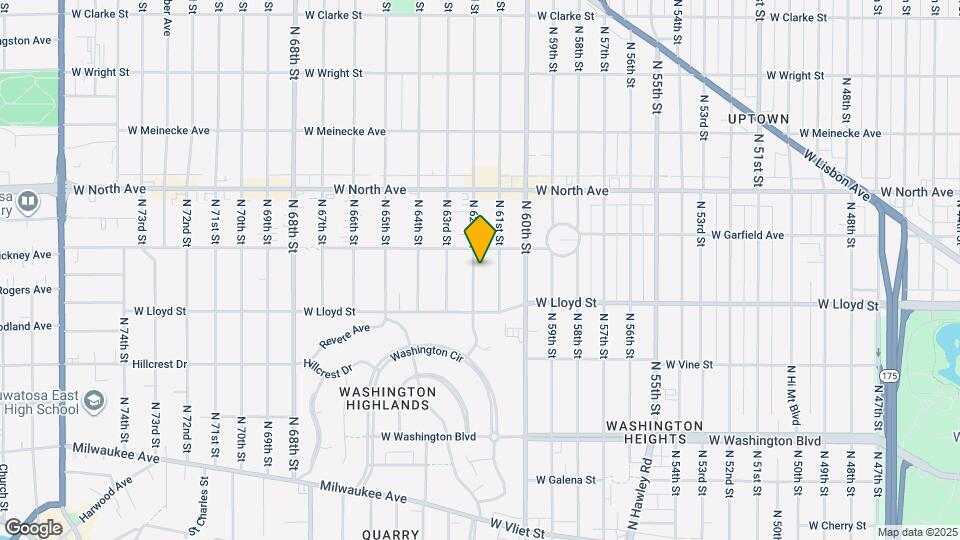 2156 N 62nd St, Unit 2156 Mapa y Detalles de la Ubicación