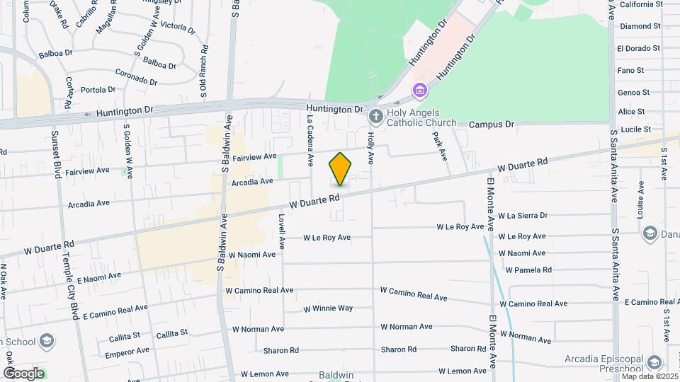 449 W Duarte Rd Map and Location Details