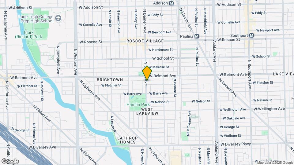1956 W Fletcher St Mapa y Detalles de la Ubicación