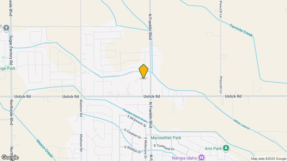 8054 Ustick Rd Map and Location Details