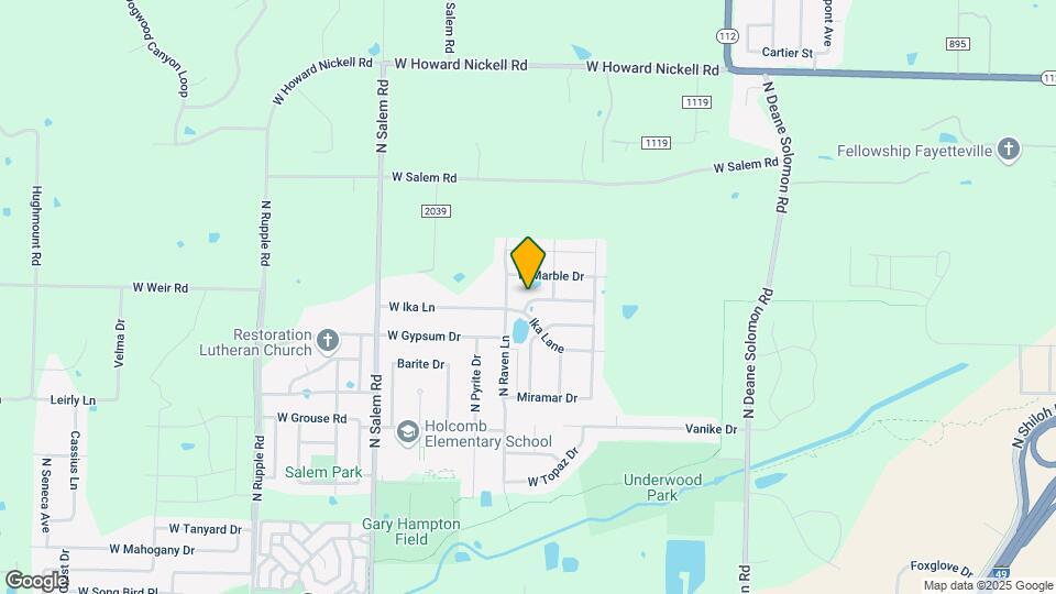 3010 W Millstone Dr Map and Location Details