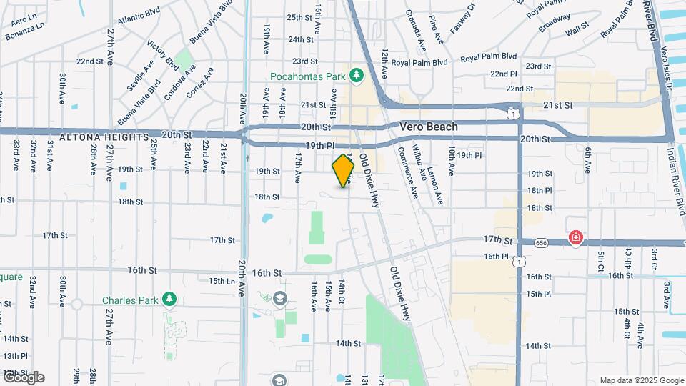 1825 14th Ave Map and Location Details