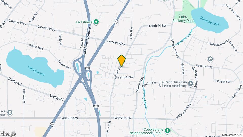 14131 Admiralty Way Map and Location Details