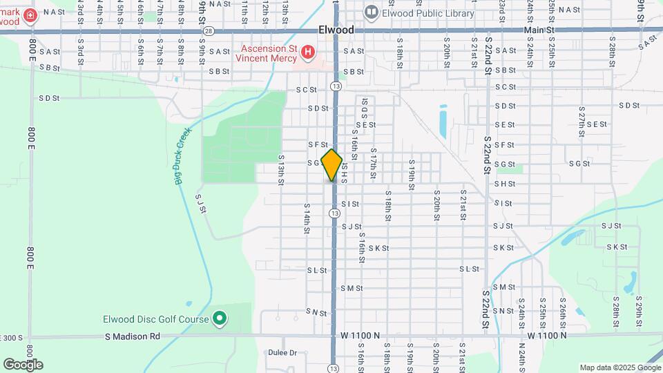 902 S Anderson St, Unit 1 Map and Location Details