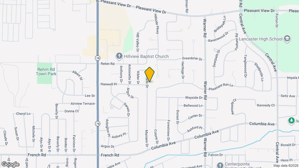221 Marrano Dr Map and Location Details