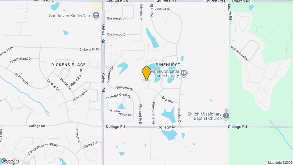 4343 Shiney Point Cv Mapa y Detalles de la Ubicación