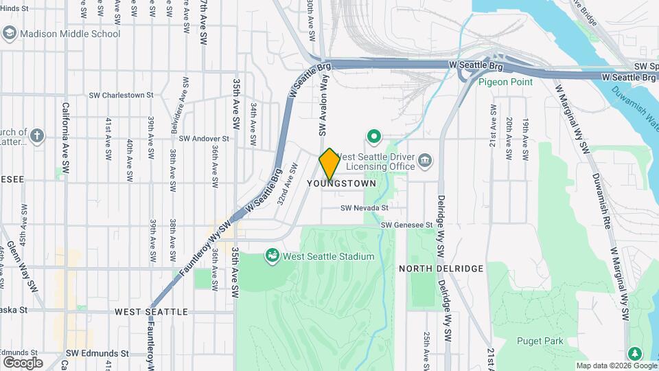 2848 SW Adams St Map and Location Details