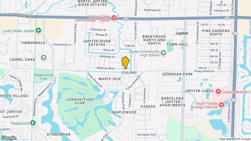 992 Mohican Blvd Map and Location Details