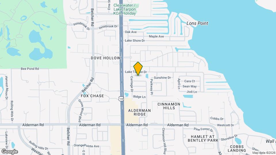 2612 Orangewood Ct Mapa y Detalles de la Ubicación