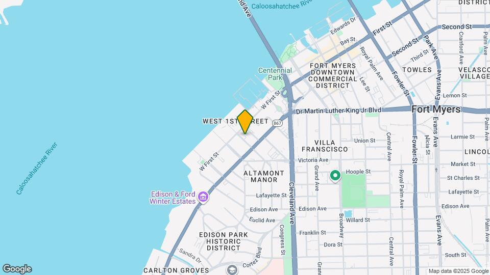 2029 Clifford St Map and Location Details