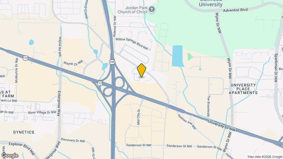 1127 Stones Throw Dr NW Map and Location Details