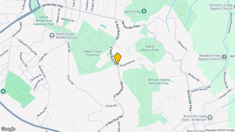 502 E Red Bud Rd Map and Location Details