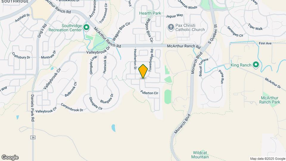 5571 Fullerton Cir Map and Location Details
