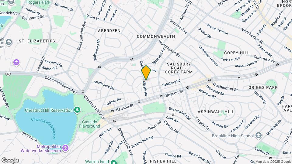 45 Kilsyth Rd, Unit A Map and Location Details