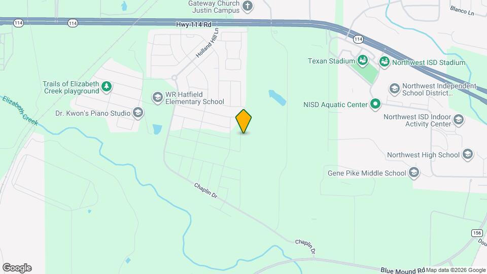 15736 Hazelhurst Ln Map and Location Details