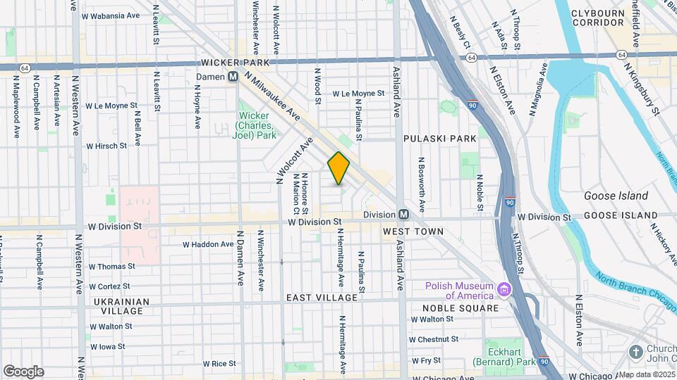 1731 W Potomac Ave Map and Location Details