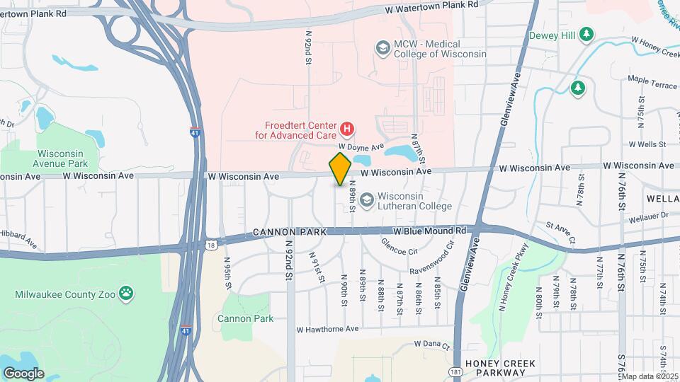 618 N 90th St Map and Location Details