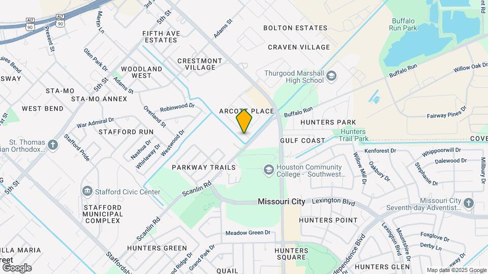 1230 Shirleen Dr Mapa y Detalles de la Ubicación