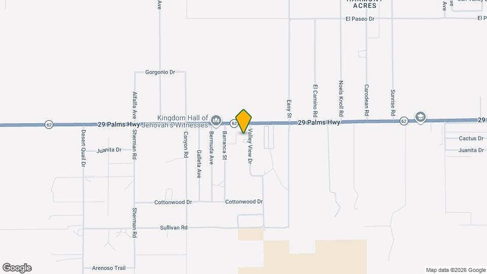 6540 Valley View Dr Map and Location Details