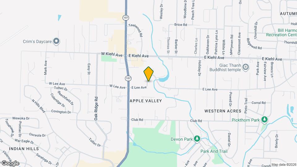 322 E Lee Ave Map and Location Details