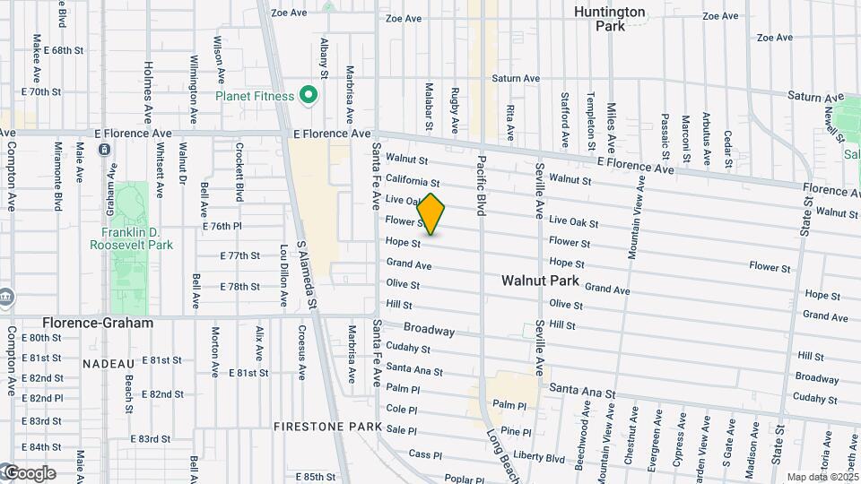 2471 Hope St Map and Location Details