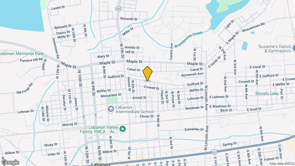 476 N 5th St, Unit Unit 3 Map and Location Details
