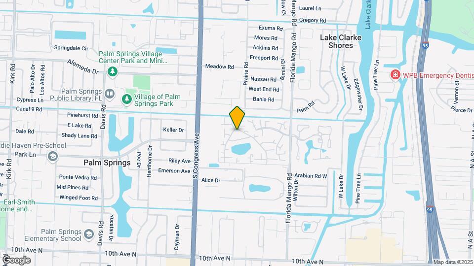 354 Lake Arbor Dr Map and Location Details