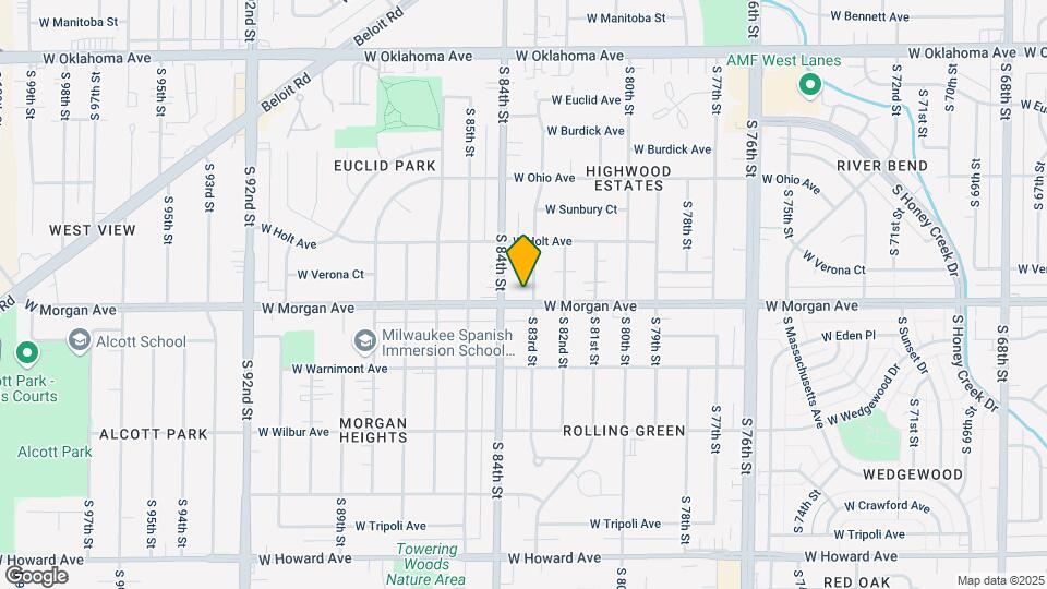 3465 S 83rd St, Unit 1 Map and Location Details