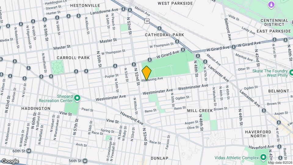 550 N Paxon St Map and Location Details