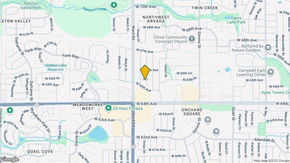 6529 Van Gordon Ct Map and Location Details