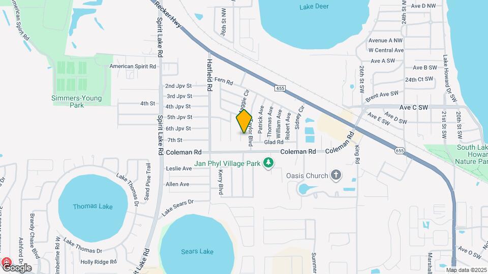 608 Maggie Cir Map and Location Details