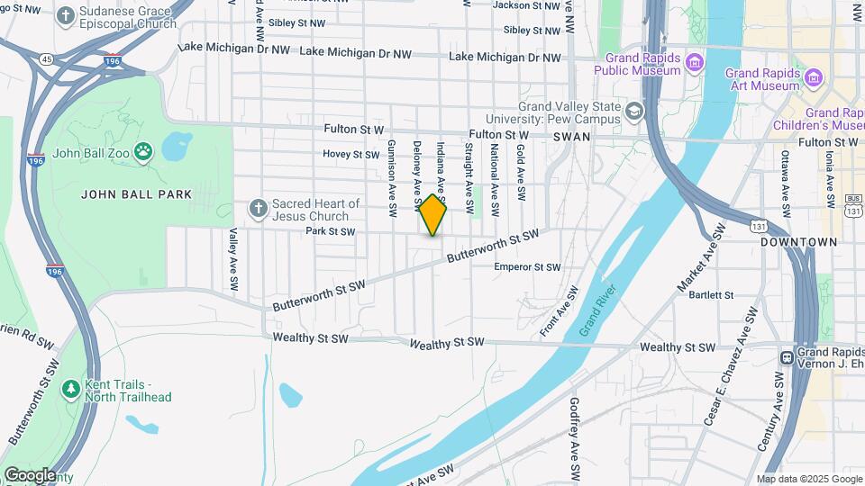 844 Park St SW Map and Location Details