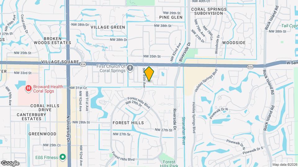 8452 Coral Lake Way, Unit 8452 Map and Location Details