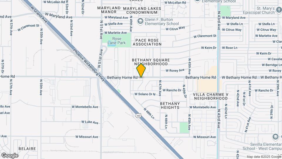 Villas West Map and Location Details