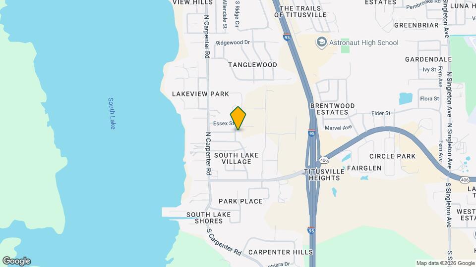 405 Lakeview Ave Map and Location Details