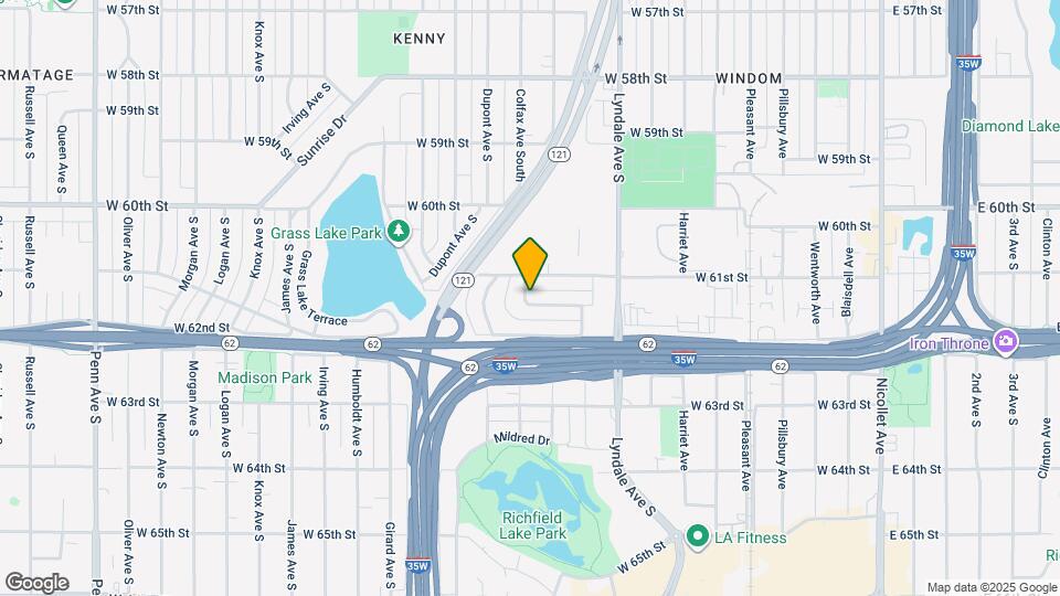 6115 Colfax Ln S Map and Location Details