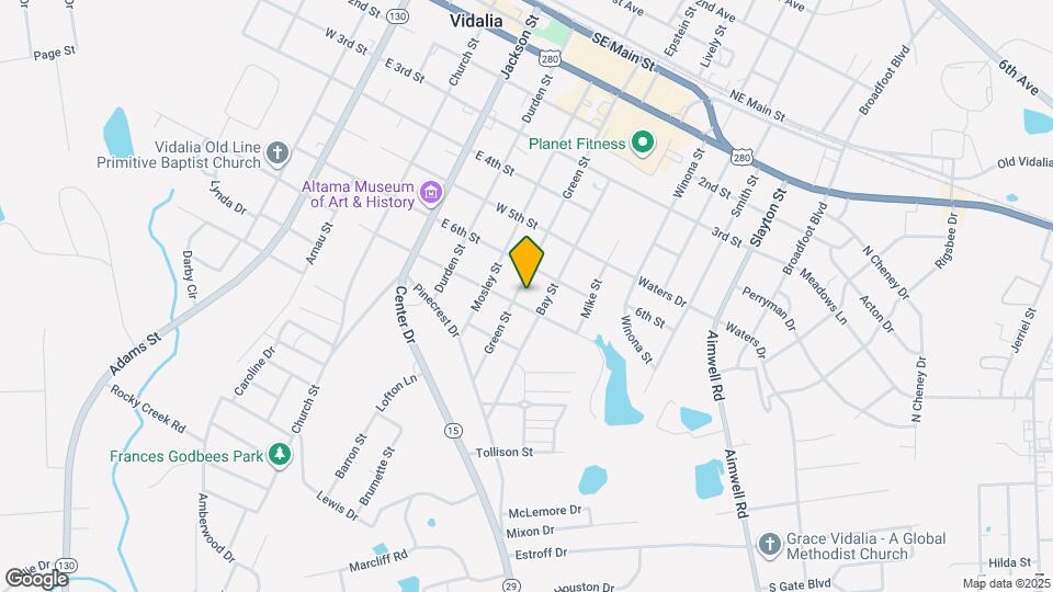 708 Green St Map and Location Details