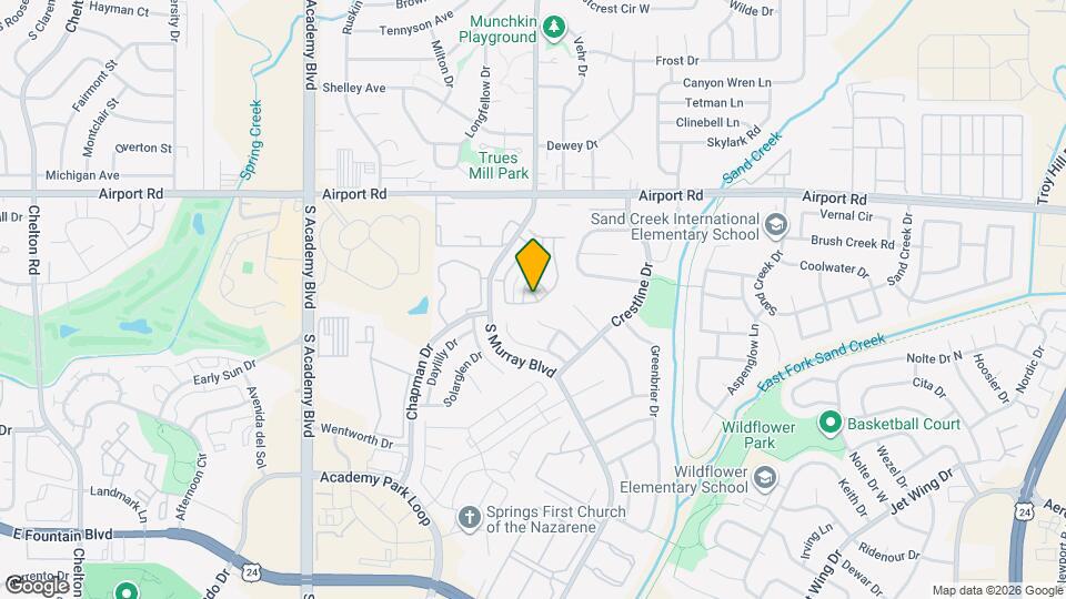 4335 Otero Vista Point Map and Location Details