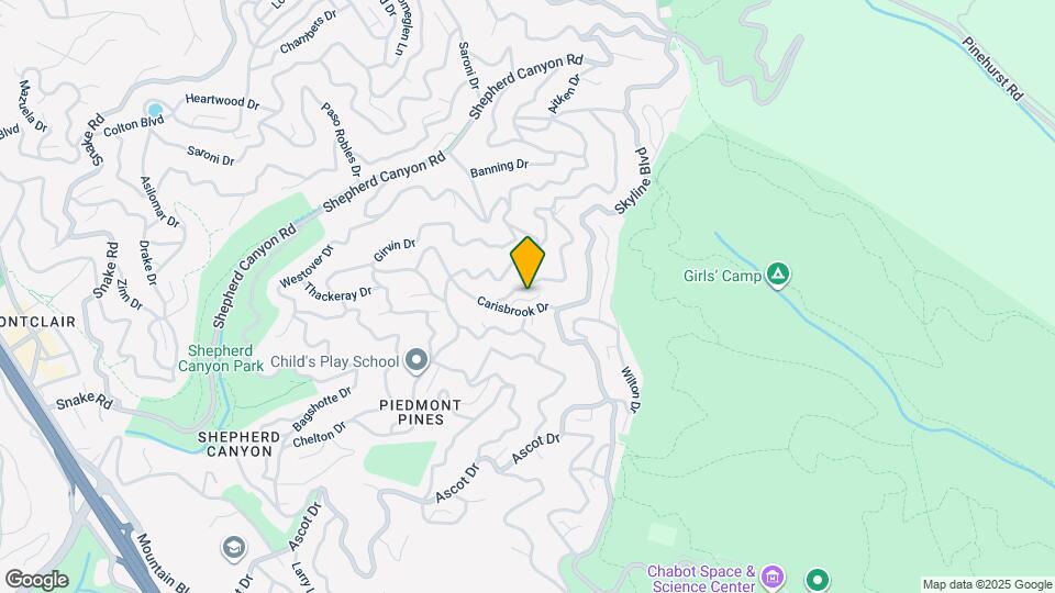 16 Carisbrook Ln Map and Location Details