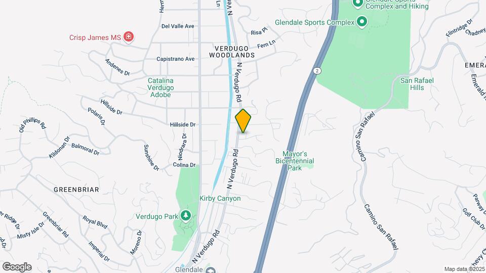 1801 Tamerlane Dr Map and Location Details