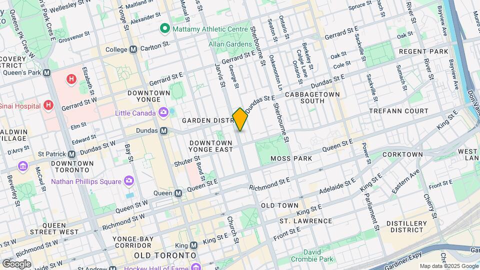 213-213 Jarvis St Map and Location Details