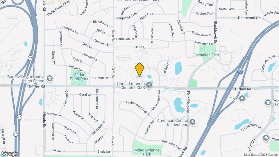 1940 Glenfield Ct Map and Location Details