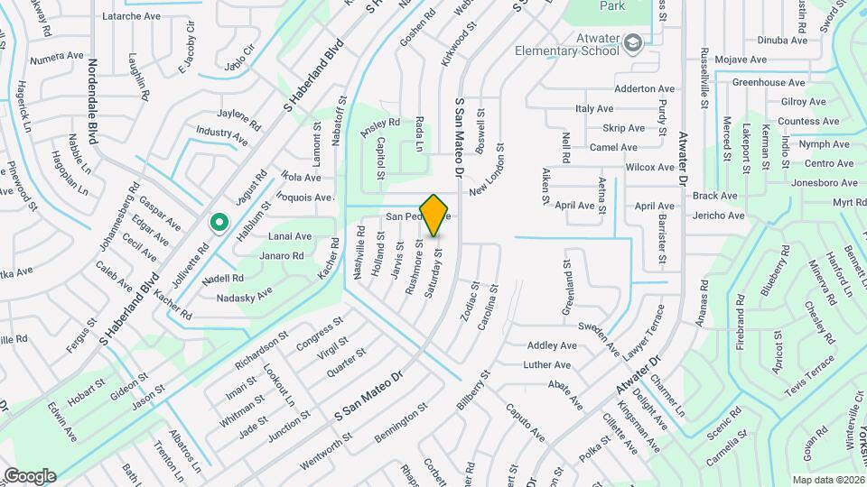 2235 Saturday St Map and Location Details